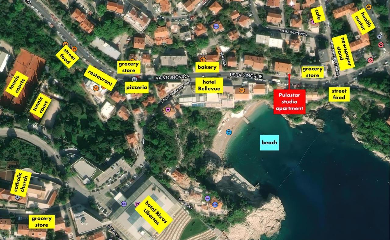 Apartment Pulastar Dubrovnik Eksteriør billede